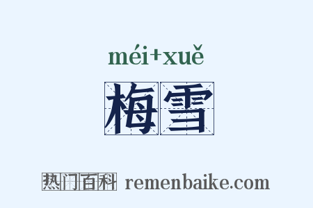 梅雪是什么意思的图片